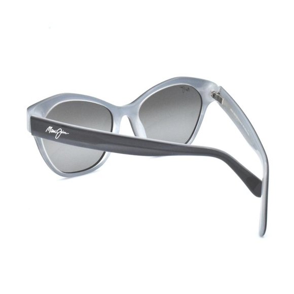 Maui Jim KILA MJ 819-02A Black with Pearl interior / Neutral Grey Polarized main image 4